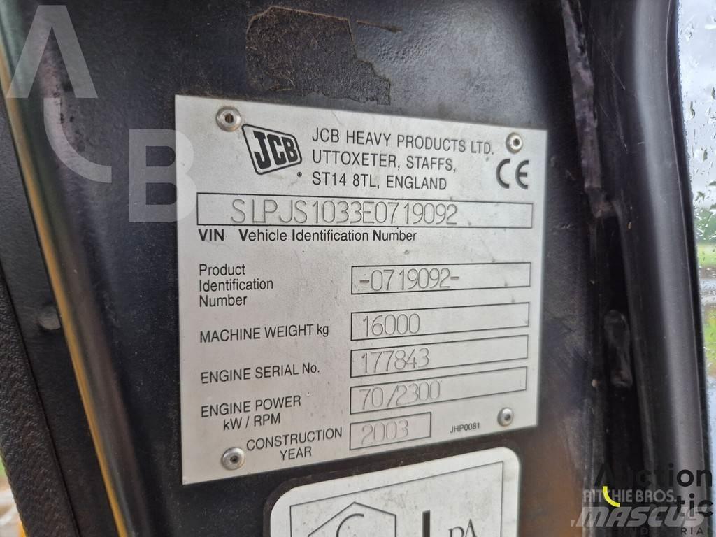 JCB JS 160 W Excavadoras de ruedas