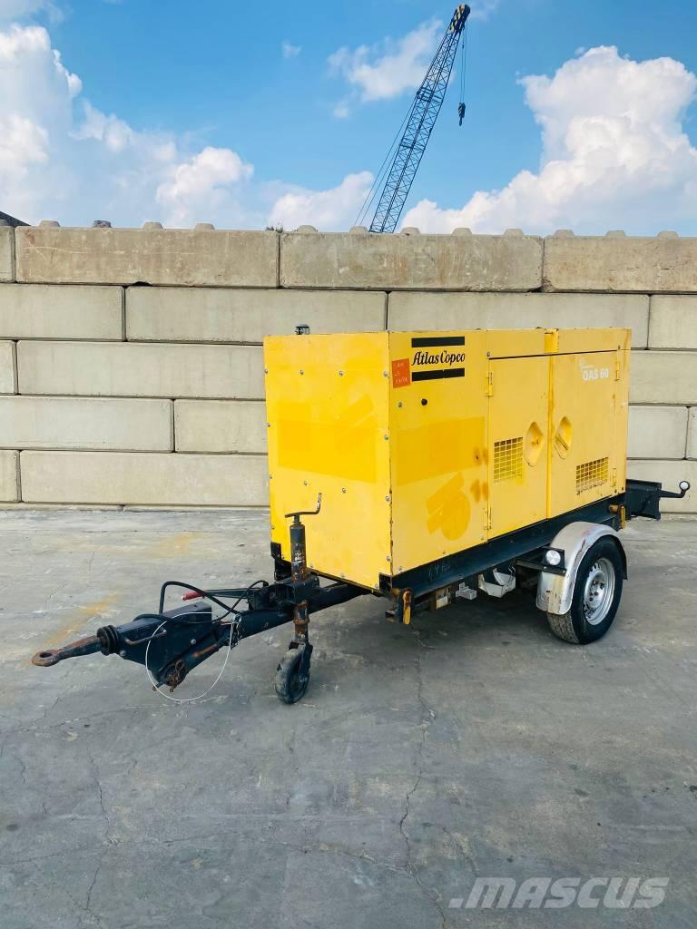 Atlas Copco QAS 60 Generadores diesel