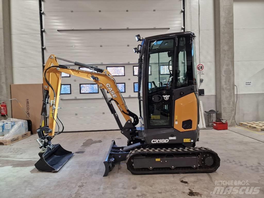 CASE CX 18 D Mini excavadoras < 7t