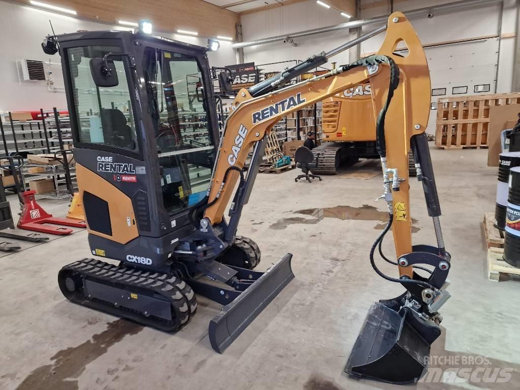 CASE CX 18 D Mini excavadoras < 7t