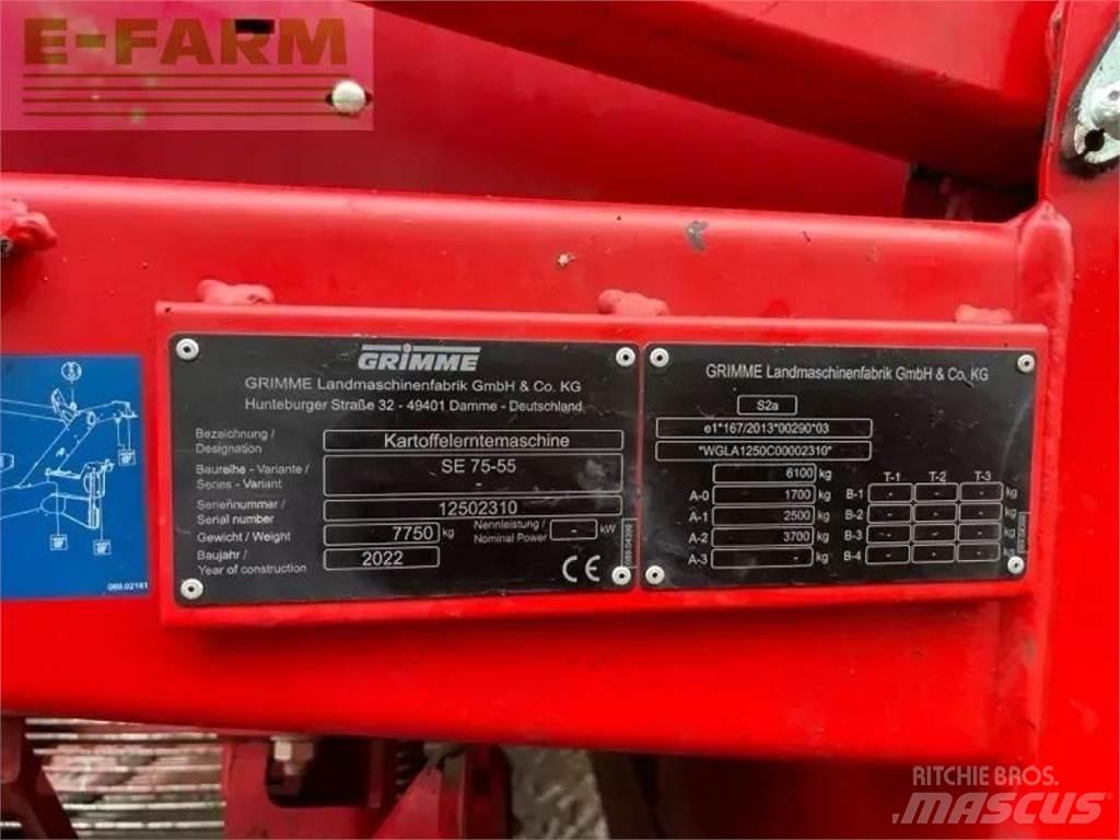 Grimme se 75-55 sb Equipos para patatas - Otros