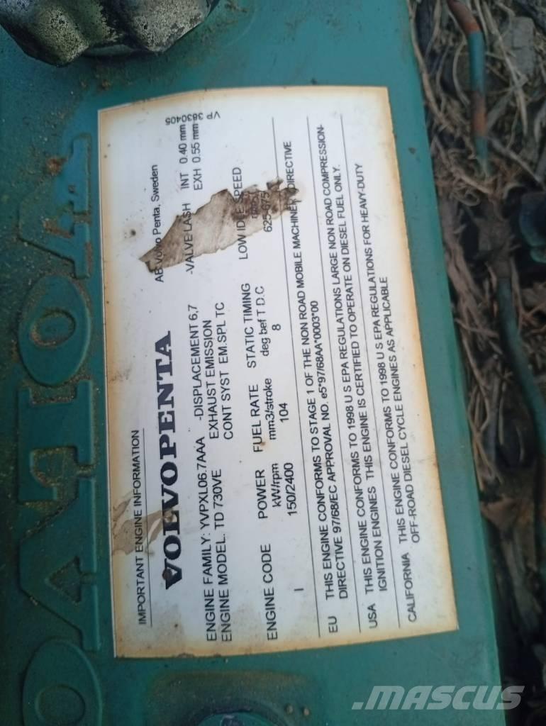 Volvo penta Cosechadoras