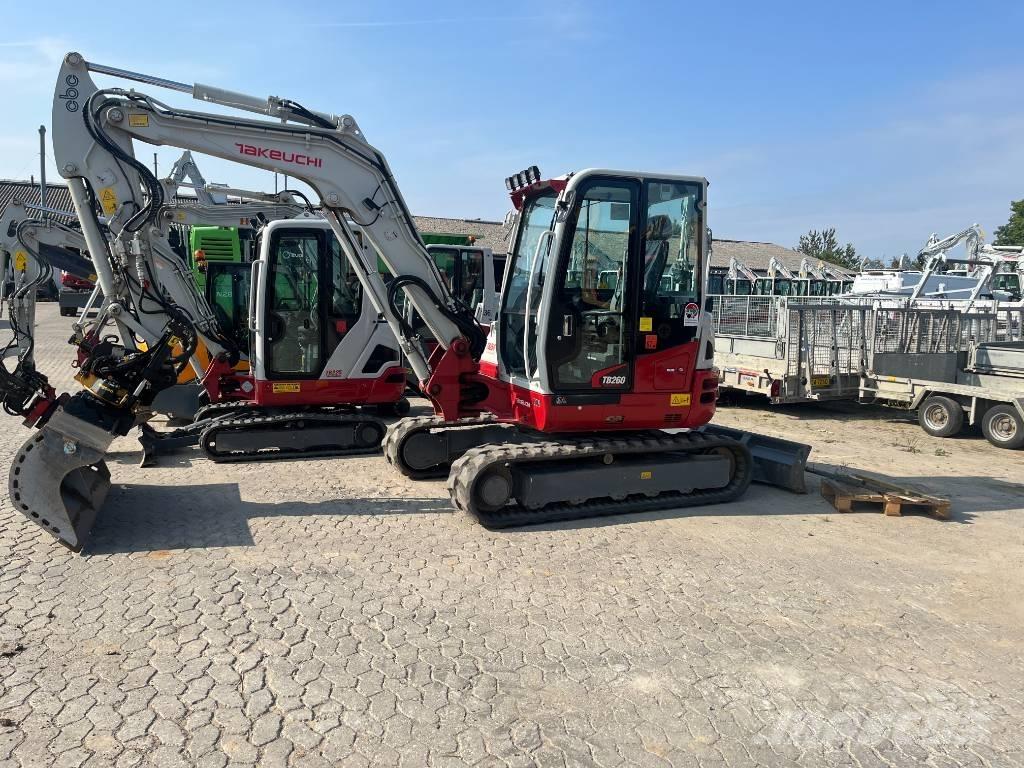 Takeuchi TB 260 Mini excavadoras < 7t