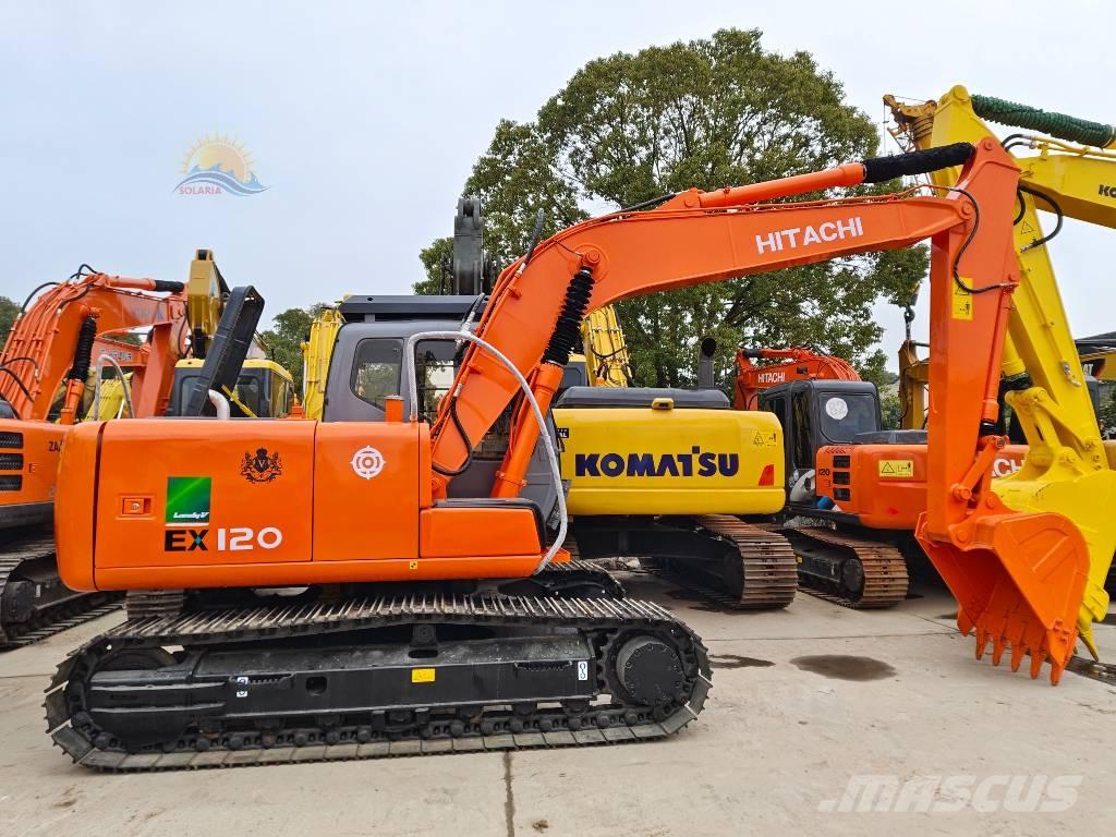 Hitachi EX 120 Excavadoras de cadenas