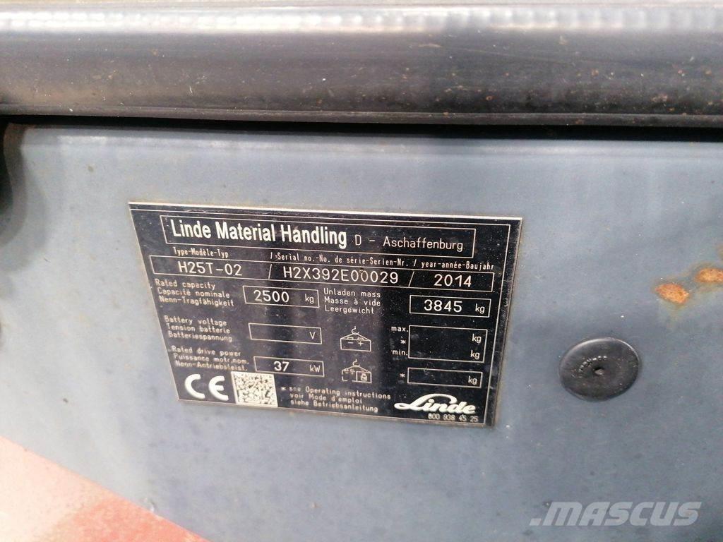 Linde H25T-02 Carretillas LPG