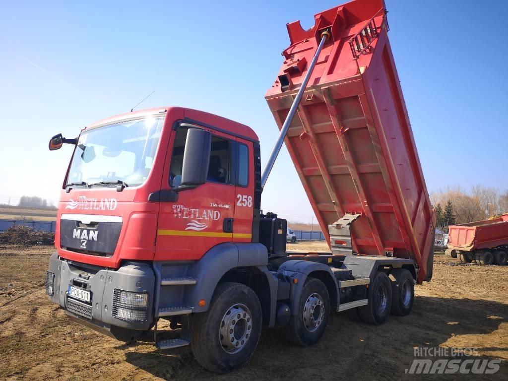 MAN TGS 41.400 Camiones bañeras basculantes o volquetes