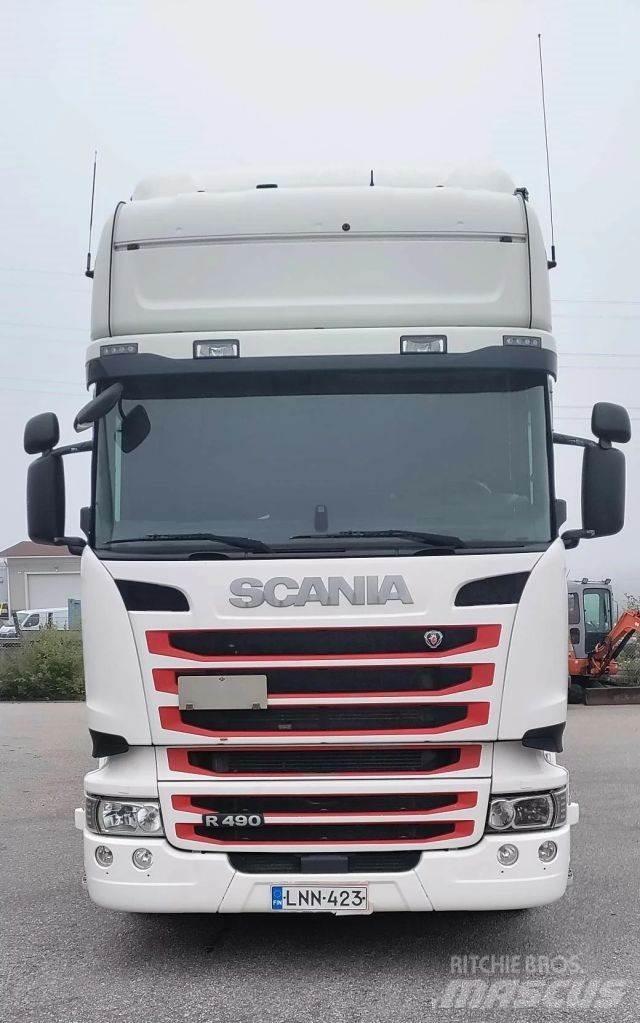 Scania R 490 6x2 Camiones caja cerrada