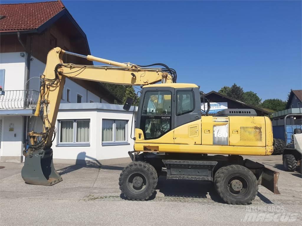 Komatsu PW180-7 Excavadoras de ruedas