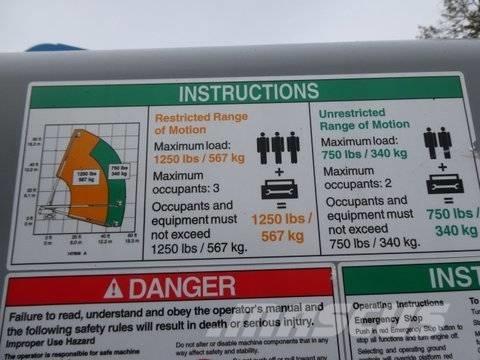 Genie S60XC Plataformas de trabajo telescópica