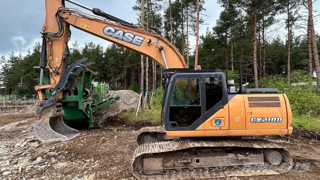 CASE CX 210 D Excavadoras de cadenas