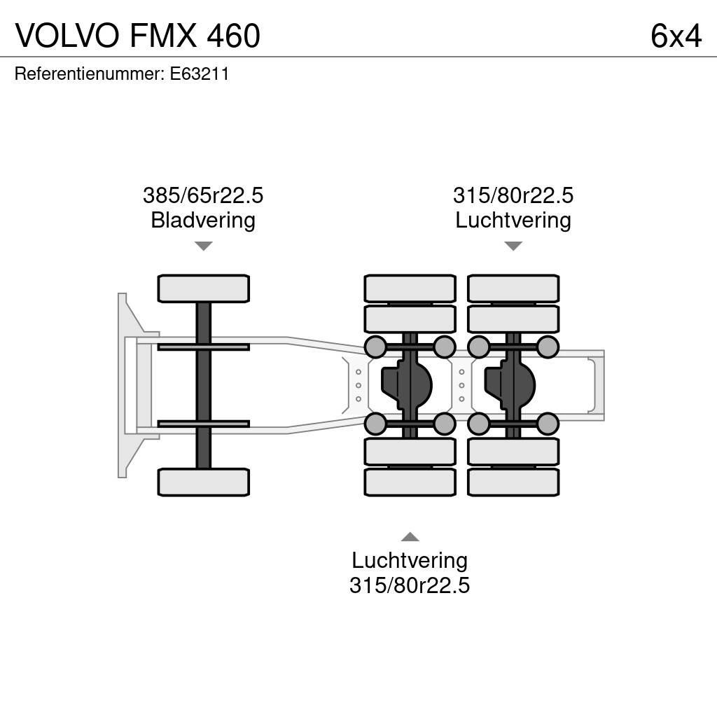 Volvo FMX 460 Cabezas tractoras