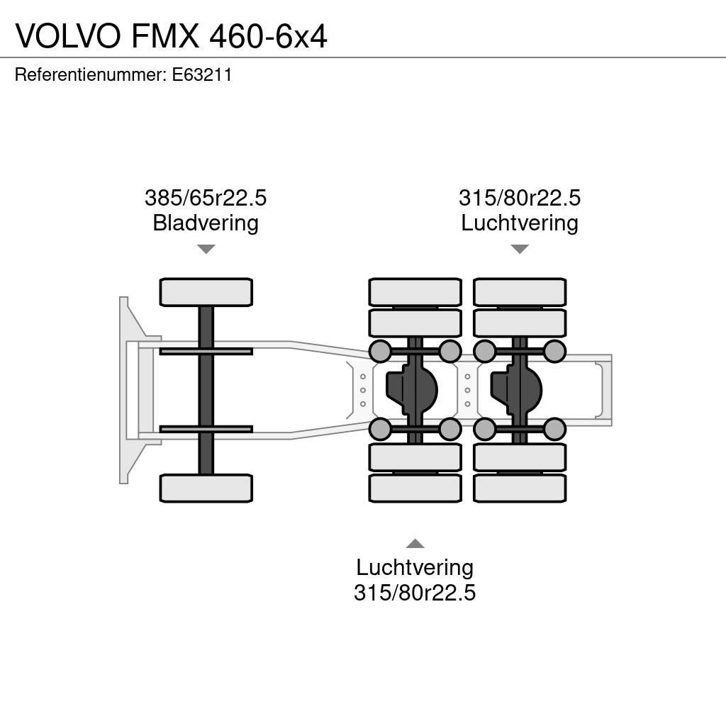 Volvo FMX 460-6x4 Cabezas tractoras