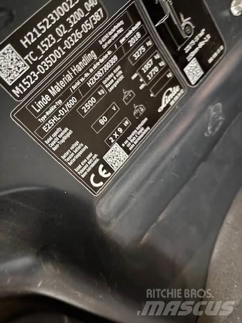 Linde E25/600HL Carretillas de horquilla eléctrica