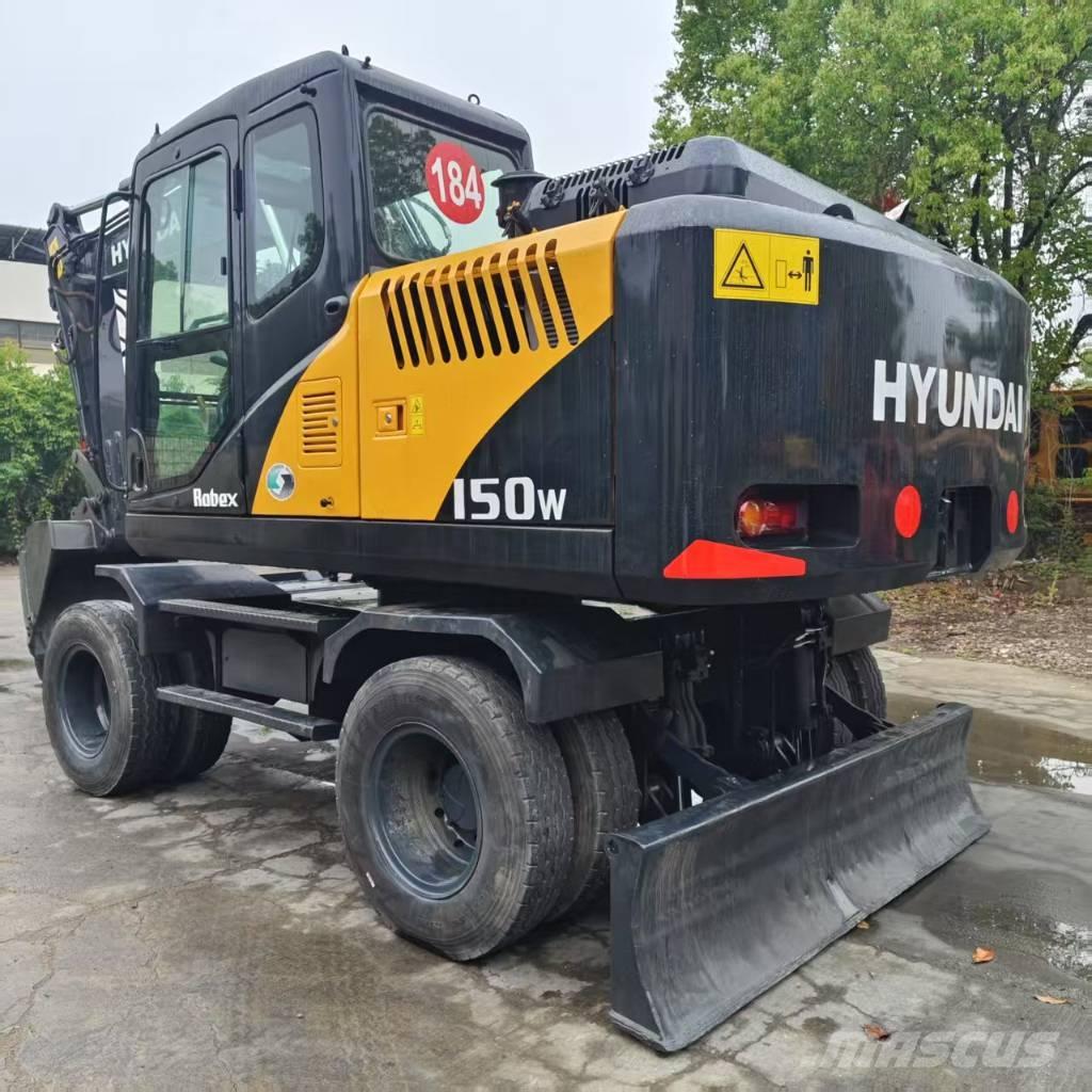 Hyundai R 150 W Excavadoras de ruedas