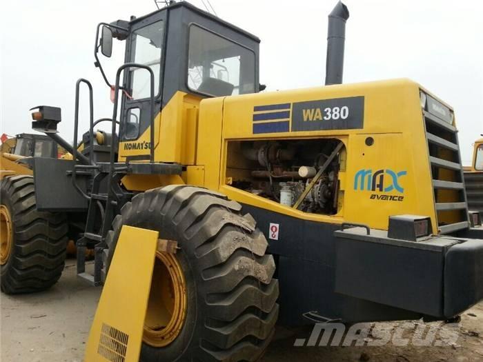 Komatsu WA 380-3 Cargadoras sobre ruedas