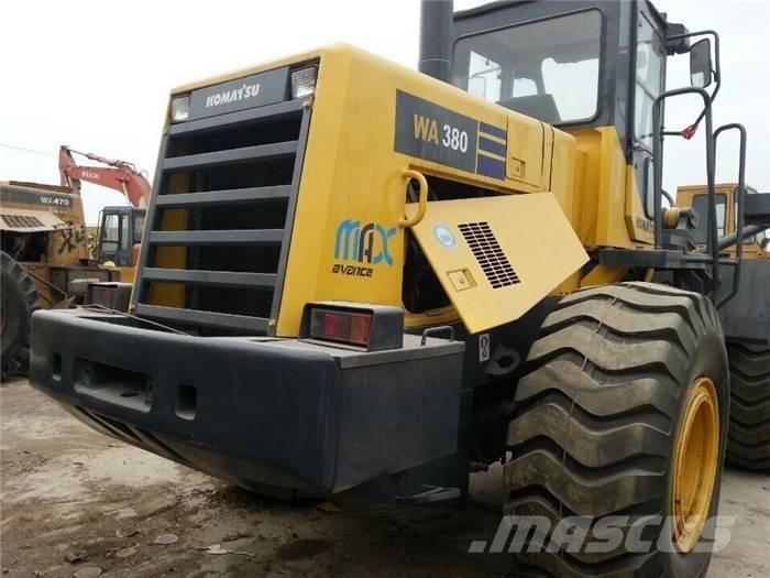 Komatsu WA 380-3 Cargadoras sobre ruedas