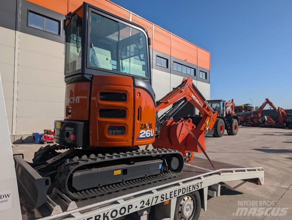 Hitachi ZX 26 U-6 Mini excavadoras < 7t
