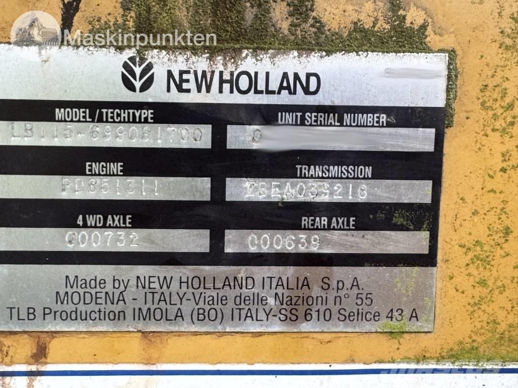 New Holland LB 115 Retrocargadoras