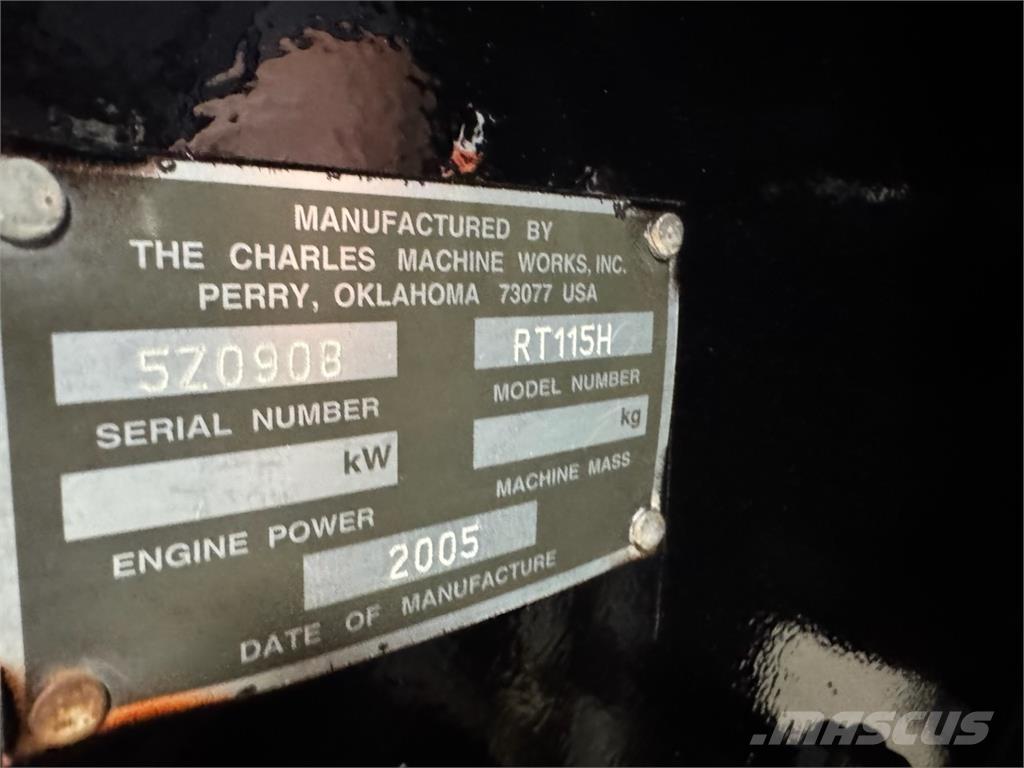 Ditch Witch RT115 Excavadoras de zanjas