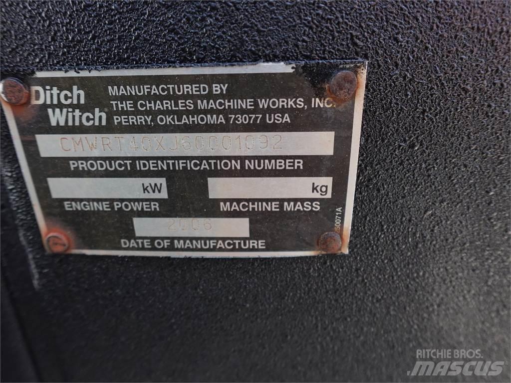 Ditch Witch rt40 Excavadoras de zanjas