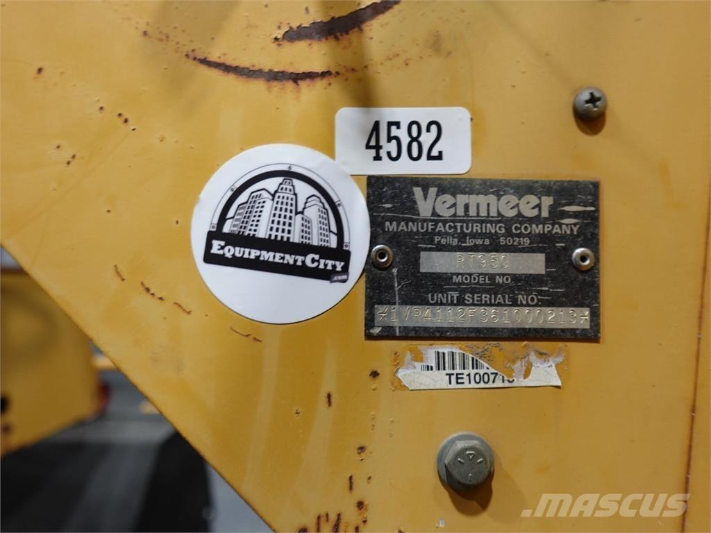 Vermeer RT950 Excavadoras de zanjas