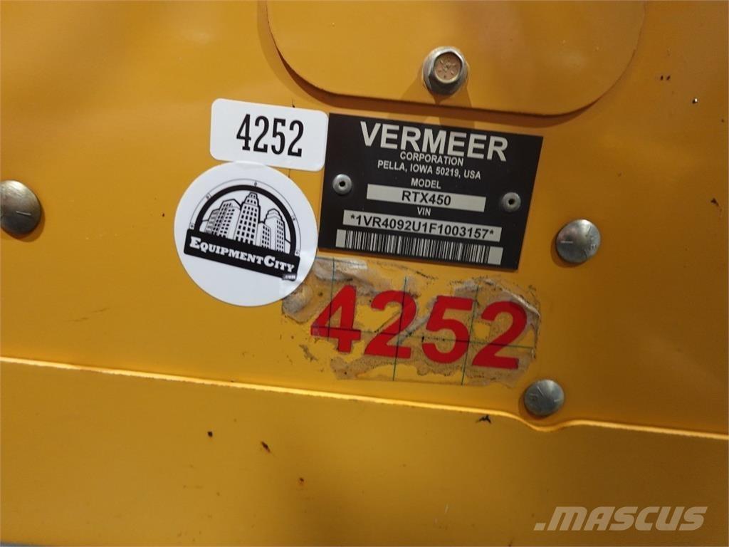Vermeer RTX450 Excavadoras de zanjas