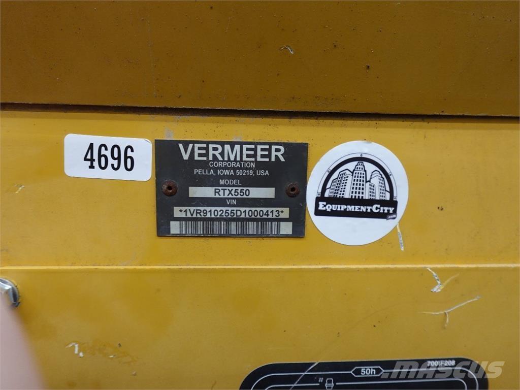 Vermeer RTX550 Excavadoras de zanjas