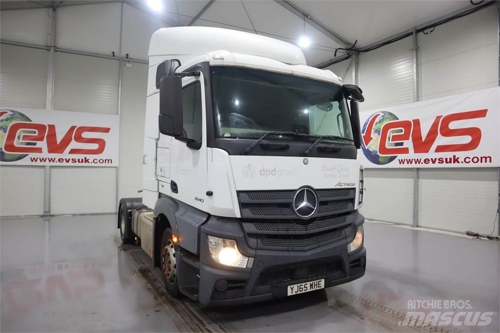 Mercedes-Benz Actros 1840 Cabezas tractoras