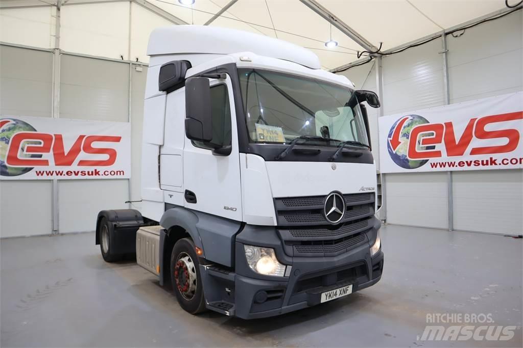 Mercedes-Benz Actros 1840 Cabezas tractoras