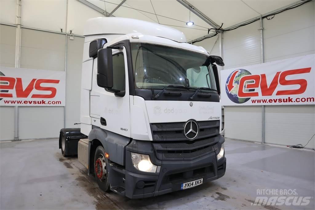 Mercedes-Benz Actros 1840 Cabezas tractoras