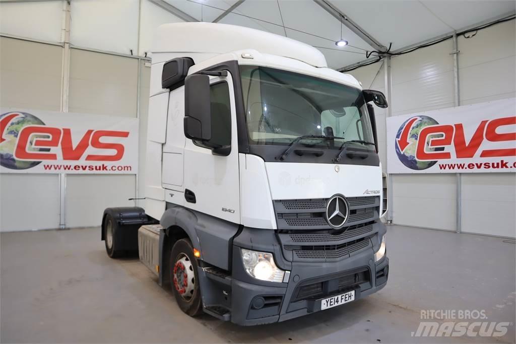 Mercedes-Benz Actros 1840 Cabezas tractoras