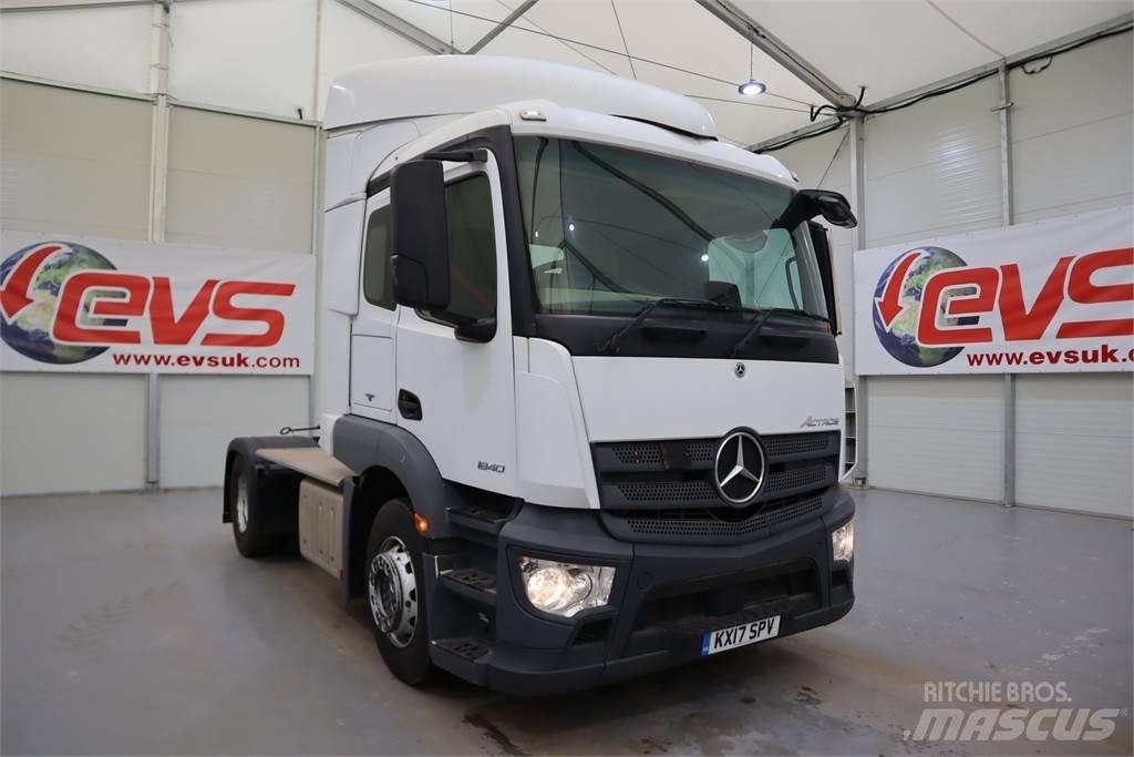 Mercedes-Benz Actros 1840 Cabezas tractoras