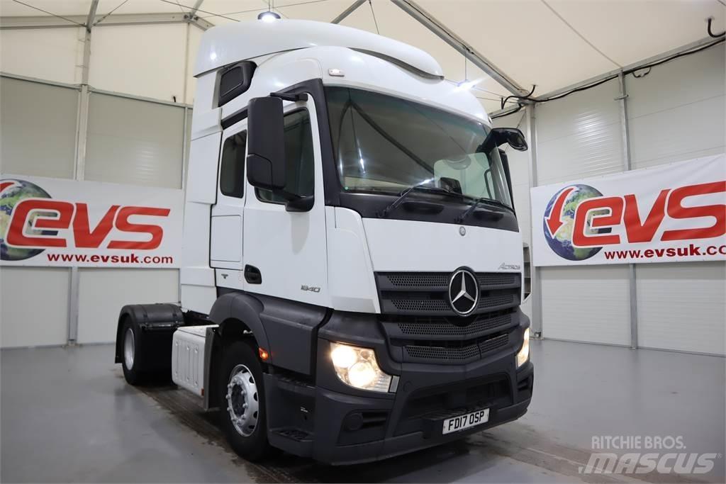 Mercedes-Benz ACTROS 1840 Cabezas tractoras