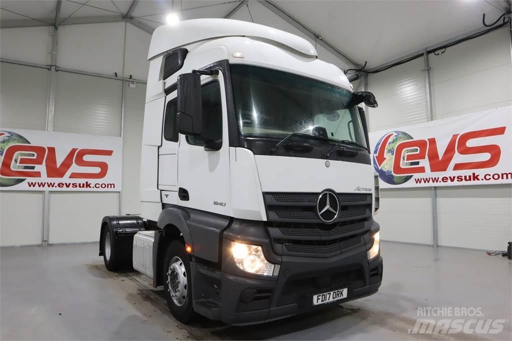 Mercedes-Benz ACTROS 1840 Cabezas tractoras
