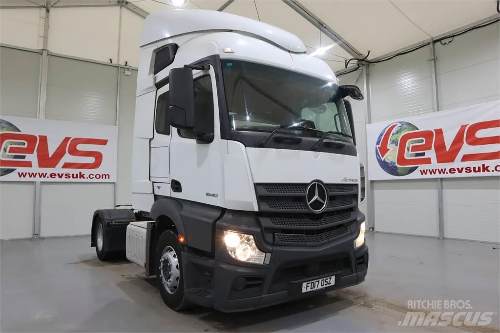 Mercedes-Benz ACTROS 1840 Cabezas tractoras