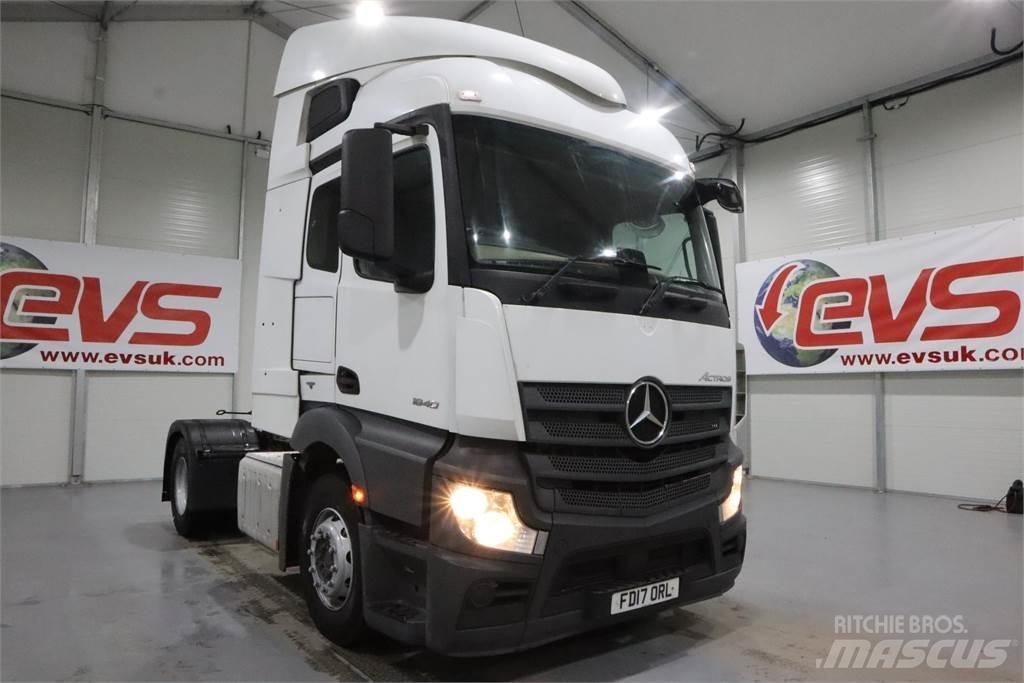 Mercedes-Benz ACTROS 1840 Cabezas tractoras