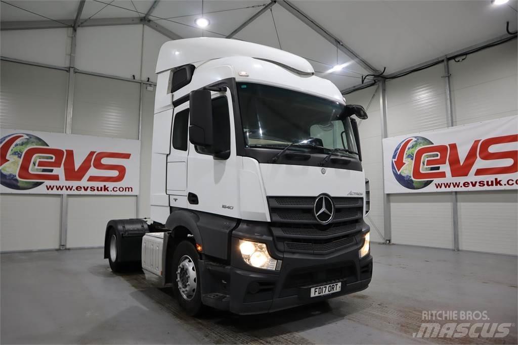 Mercedes-Benz ACTROS 1840 Cabezas tractoras