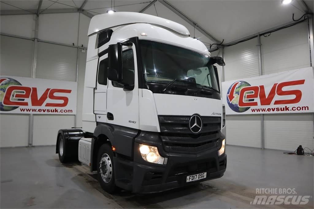 Mercedes-Benz ACTROS 1840 Cabezas tractoras