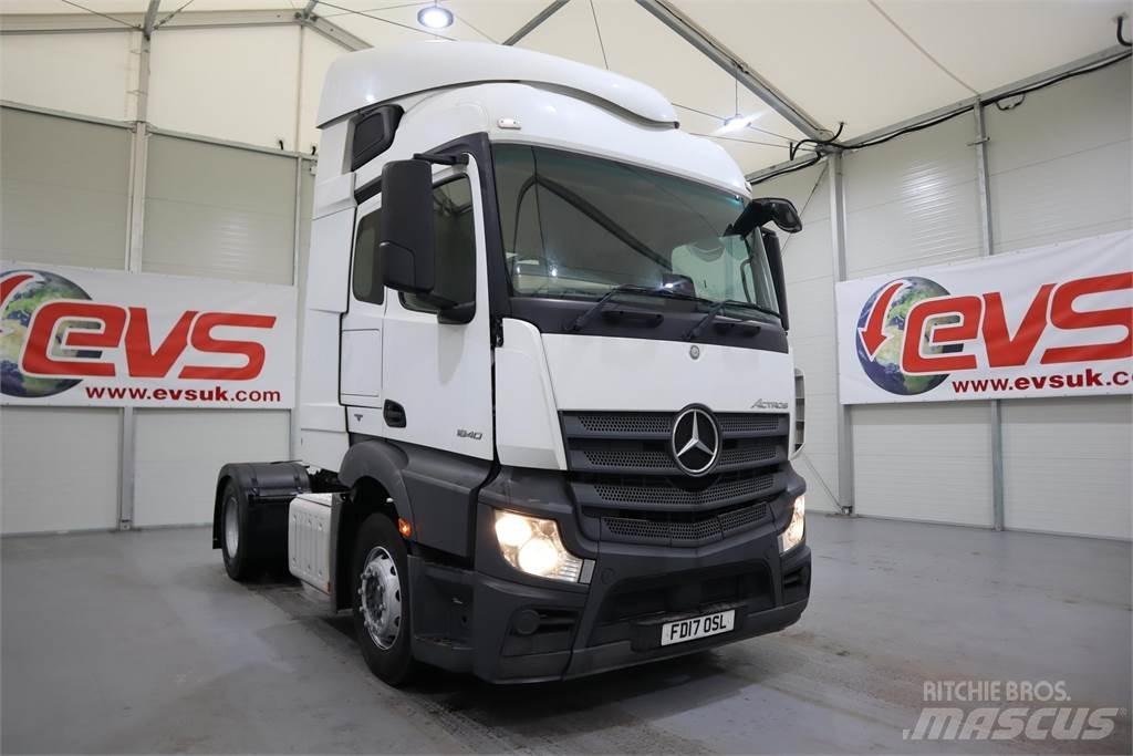 Mercedes-Benz ACTROS 1840 Cabezas tractoras