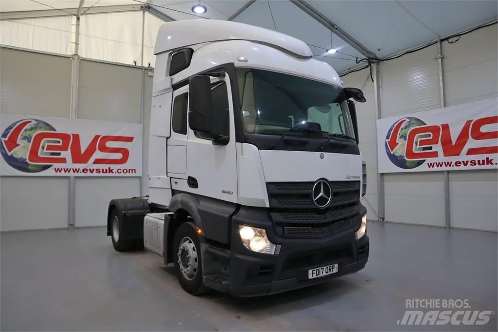 Mercedes-Benz ACTROS 1840 Cabezas tractoras