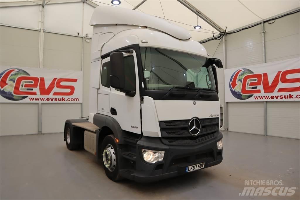 Mercedes-Benz Actros 1843 Cabezas tractoras