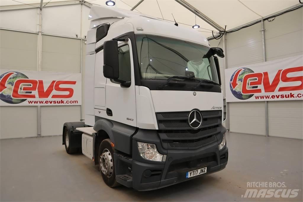 Mercedes-Benz Actros 1843 Cabezas tractoras