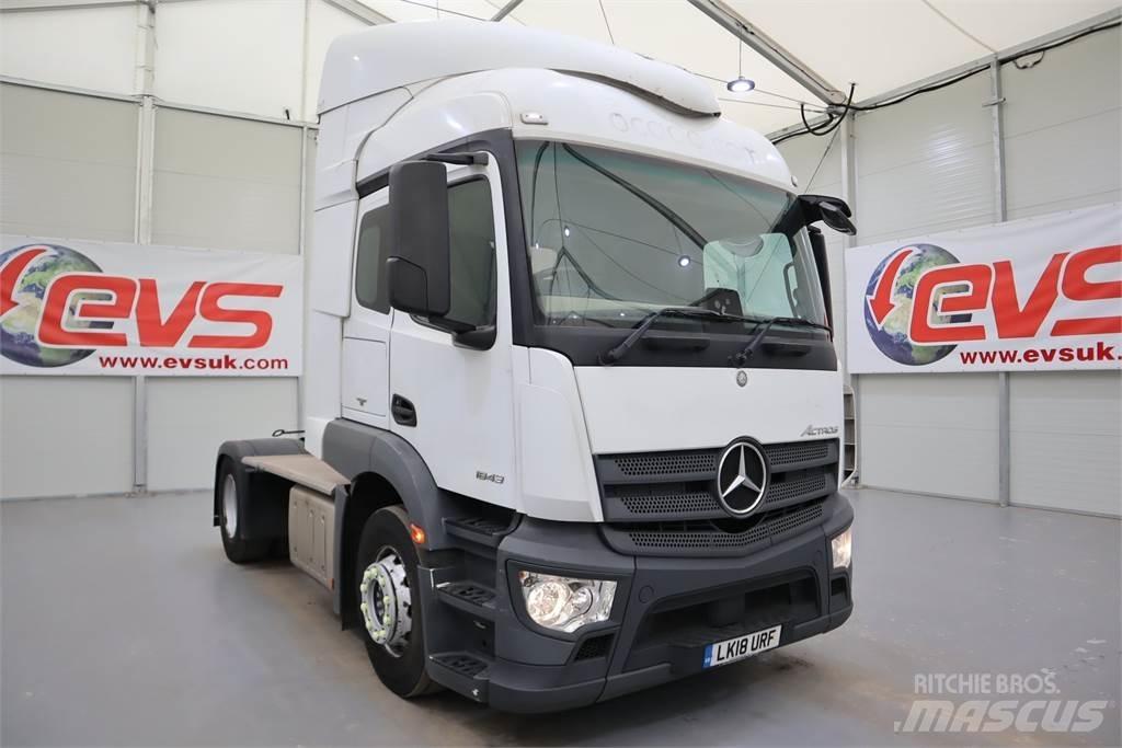 Mercedes-Benz Actros 1843 Cabezas tractoras
