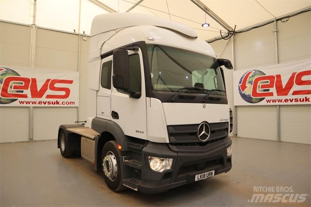 Mercedes-Benz Actros 1843 Cabezas tractoras