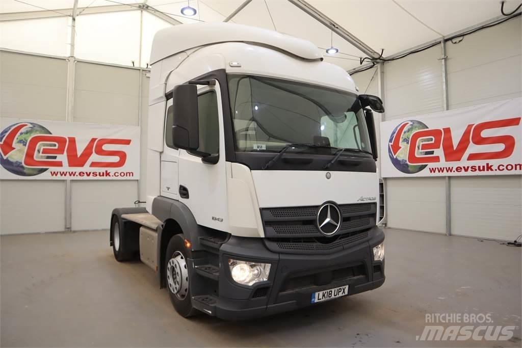 Mercedes-Benz Actros 1843 Cabezas tractoras
