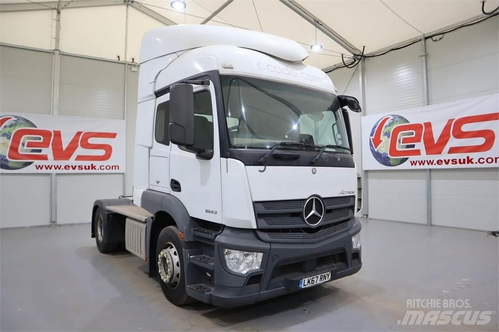 Mercedes-Benz Actros 1843 Cabezas tractoras