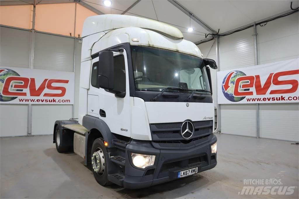 Mercedes-Benz Actros 1843 Cabezas tractoras