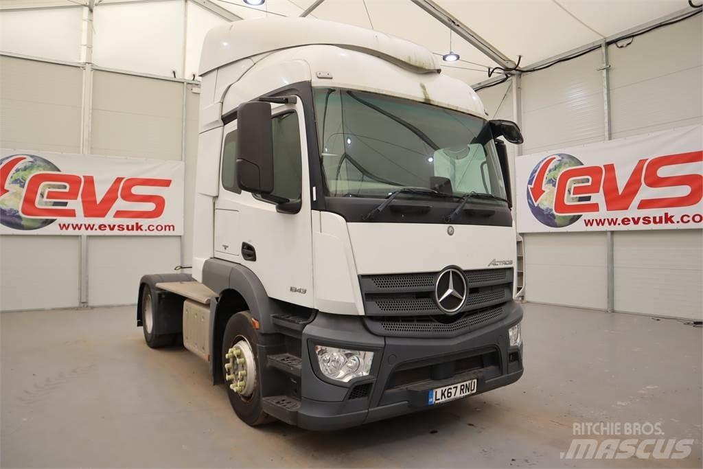 Mercedes-Benz Actros 1843 Cabezas tractoras