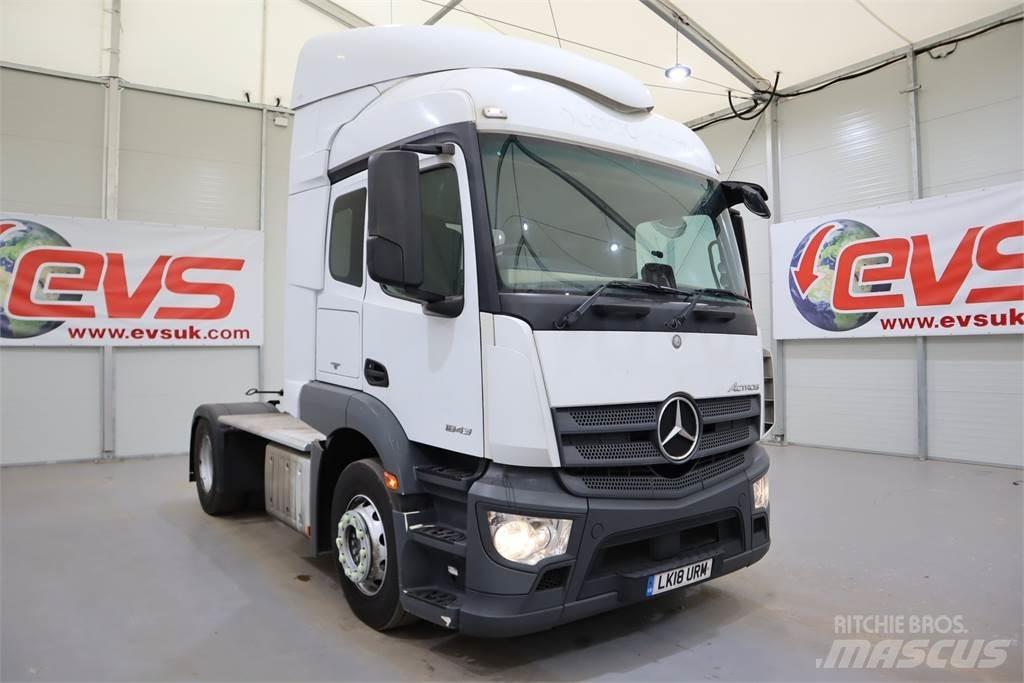 Mercedes-Benz Actros 1843 Cabezas tractoras