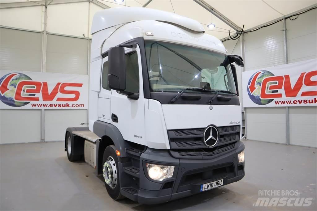 Mercedes-Benz Actros 1843 Cabezas tractoras